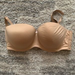 Strapless bra